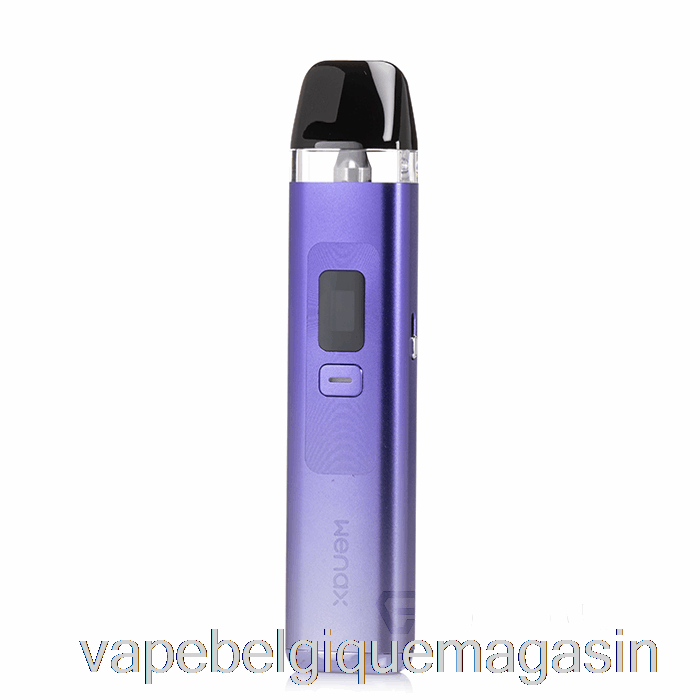 Vape Belgique Geek Vape Wenax Q 25w Pod Kit Dégradé Violet